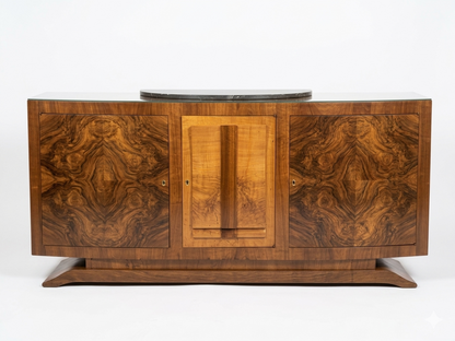 Luksusowa Komoda Art Déco – Orzech Czeczota